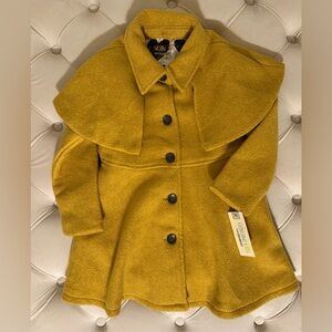 Mustard Yellow Peacoat